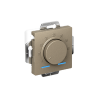 Механизм термостата ATLASDESIGN электрон. теплого пола с датчиком 10А шампань SchE ATN000535 - УПС инжиниринг