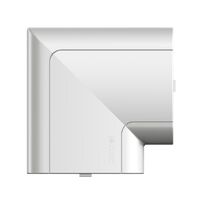 Угол для кабель-канала плоский изменяемый 90х50 с разделит. сер. метал. DKC 09503G - УПС инжиниринг