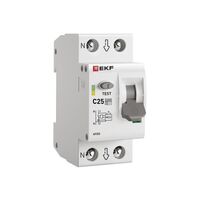 Устройство защиты от дугового пробоя (УЗДП) 1P+N C 25А 6кА с авт. выкл. PROxima EKF afdd-2-25C-pro - УПС инжиниринг