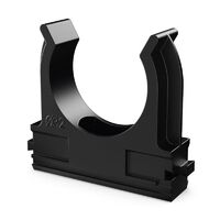 Держатель для труб (клипса) d32мм полистирол (в малой упак.) (уп.10шт) Промрукав PR13.0212 - УПС инжиниринг