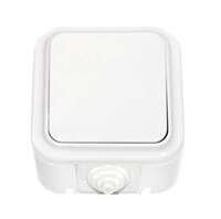 Выключатель 1-кл. ОП 6А IP44 бел. Bylectrica А1 6-222 - УПС инжиниринг