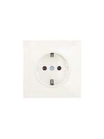 Розетка 1-мест. с/з ПБТ СП ZIMA IP20 16А безвинт. зажим слон. кость LEZARD 704-9088-122BQC - УПС инжиниринг