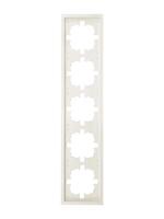 Рамка 5-мест. горизонт. ZIMA слон. кость LEZARD 704-9000-150 - УПС инжиниринг