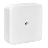 Коробка разветвительная КМР-030-030кг наружная 75х75х26 с клеммником бел. PROxima EKF plc-kmr-030-030kg - УПС инжиниринг