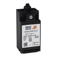 Выключатель концевой OptiLiS D4N-4131 толкатель пластик. EN 50047 XCKN2112P20 КЭАЗ 365302 - УПС инжиниринг