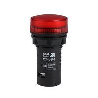 Лампа светодиодная OptiSignal Compact D22 С7-L-F4 красн. 110В AC/DC XB7EV04GP КЭАЗ 362155 - УПС инжиниринг