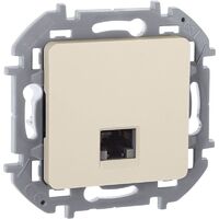 Розетка компьютерная Inspiria RJ45 кат.6 UTP механизм сл. кость IEK 673831 - УПС инжиниринг