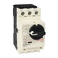 Выключатель автоматический 3п 2.5А диапазон уставок 1.6…2.5А OptiStart P GV2P07 КЭАЗ 372905 - УПС инжиниринг