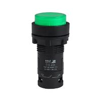 Кнопка с подсветкой OptiSignal Compact D22 С7-PL-M310 зел. 1НО 230В AC XB7NW33M1 КЭАЗ 362100 - УПС инжиниринг