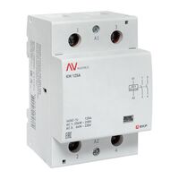 Контактор модульный КМ 125А 2NО 230В AC (3 мод.) AVERES EKF km-av-3-125-20-230V - УПС инжиниринг