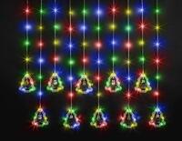 Гирлянда светодиодная "Бахрома" "Елки и фигурки" 95 009 NGF-D034-03 3х0.6м RGBY IP20 Navigator 95009 - УПС инжиниринг