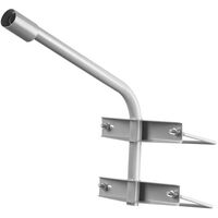 Кронштейн для уличного светильника SPP-AC4-0-350-048 на опору с 2 хомутами 625х460х280 d48мм Эра Б0047655 - УПС инжиниринг