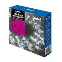 Гирлянда светодиодная ULD-D50 8M/С08 IP44 WHITE Дюралайт 8м с контроллером бел. свет провод бел. Uniel UL-00008573 - УПС инжиниринг