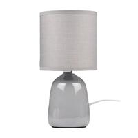 Светильник настольный JH2-02-gy E14 IP20 130х130х255мм керамика; ткань; PVC-пластик сер. JazzWay 5062320 - УПС инжиниринг