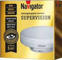 Лампа светодиодная 95 432 NLL-GX53-8-230-3K-SV NAVIGATOR 95432 - УПС инжиниринг