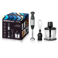 Блендер ELX-BS02-C72 набор: измельчитель; венчик 700Вт 220-240В серебр./черн. Ergolux 13441 - УПС инжиниринг