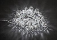 Гирлянда светодиодная "Серебряные шарики" 14 042 NGF-D004-30CW-230 метал. Navigator 14042 - УПС инжиниринг