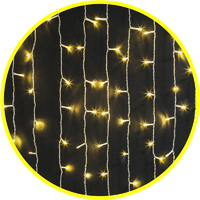 Гирлянда светодиодная "Занавес" 93 670 NGF-С03-02 2х3м 400LED WW IP20 TR Navigator 93670 - УПС инжиниринг