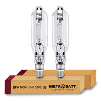 Лампа газоразрядная металлогалогенная ДРИ 1000 220/4000К E40 (12) МЕГАВАТТ 03109 - УПС инжиниринг