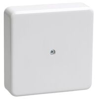 Коробка распаячная ОП 75х75х28 IP20 КМ41216-01 (6 клем. 6кв.мм) бел. IEK UKO10-075-075-028-K01 - УПС инжиниринг