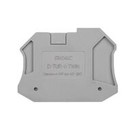 Изолятор торцевой для клемм TUR-2.5-TWIN (уп.100шт) DKC D-TUR-2.5-TWIN - УПС инжиниринг