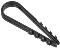 Дюбель-хомут 11х18мм для круглого кабеля нейлон черн. (уп.100шт) GENERICA UDH13-11-18-100-K02-G - УПС инжиниринг