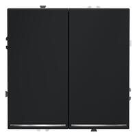 Выключатель 2-кл. СП S70 10А с подсветкой механизм графит Voltum VLS020207 - УПС инжиниринг