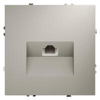 Розетка компьютерная 1-м СП S70 RJ45 кат.6 механизм кашемир Voltum VLS060103 - УПС инжиниринг