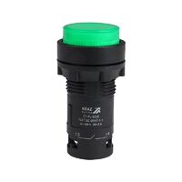 Кнопка с подсветкой OptiSignal Compact D22 С7-PL-B310 зел. 1НО 24В AC/DC XB7NW33B1 КЭАЗ 362090 - УПС инжиниринг