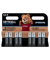 Элемент питания алкалиновый AA/LR6 (блист. 8шт) Turbo Max Opticell 6053007 - УПС инжиниринг
