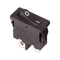 Выключатель клавишный 250В 6А (2с) ON-OFF черн. Mini (RWB-103; SC-766; MRS-101-5) Rexant 36-2050 - УПС инжиниринг