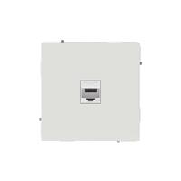 Розетка компьютерная 1-м KANT RJ45 кат.6A без шторки бел. песок DKC 7010673 - УПС инжиниринг