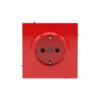 Розетка силовая KANT 2P+E без шторки красн. сатин DKC 7001033 - УПС инжиниринг