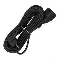 Удлинитель-шнур 1х10м с заземл. 16А IP20 ПВС 3х1 черн. DOMTOK 2360 - УПС инжиниринг