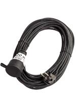 Удлинитель-шнур 1х20м 10А IP44 3500Вт 220-350В КГ 2х1.0мм каучук КОСМОС YSHKsm20m-1g(10A)KG - УПС инжиниринг