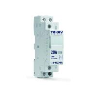 Контактор модульный 18мм 20А 230В АС 2НО PRIZMA TOKOV ELECTRIC TKE-PZ-MC-1-20-230-20 - УПС инжиниринг