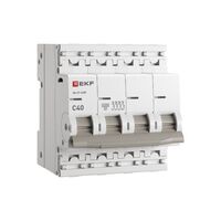 Выключатель автоматический 4п C 40А 4.5кА ВА 47-63N PROxima EKF M634440C - УПС инжиниринг