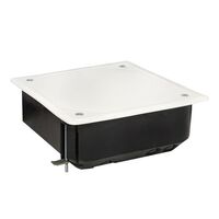 Коробка распаячная КМП-020-008 для полых стен 115х115х45 полистирол; метал. лапки IP20 черн./бел. EKF plc-kmp-020-008 - УПС инжиниринг