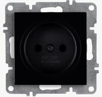 Розетка 1-м СП LAVIN/KAREN 16А IP20 без заземл. механизм черн. ARVIA 50 07 2000 215 - УПС инжиниринг